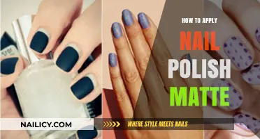Mastering Matte Nails: Easy Steps to Apply Nail Polish Flawlessly