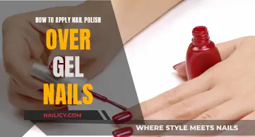 Applying Nail Polish: Gel Nails as a Base