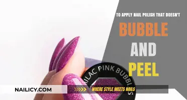 Perfect Polish Application: Tips to Avoid Bubbling and Peeling Nails