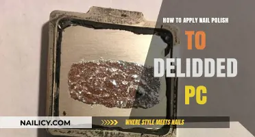 Delidded PC Nail Polish Application: A Step-by-Step Guide for Gamers