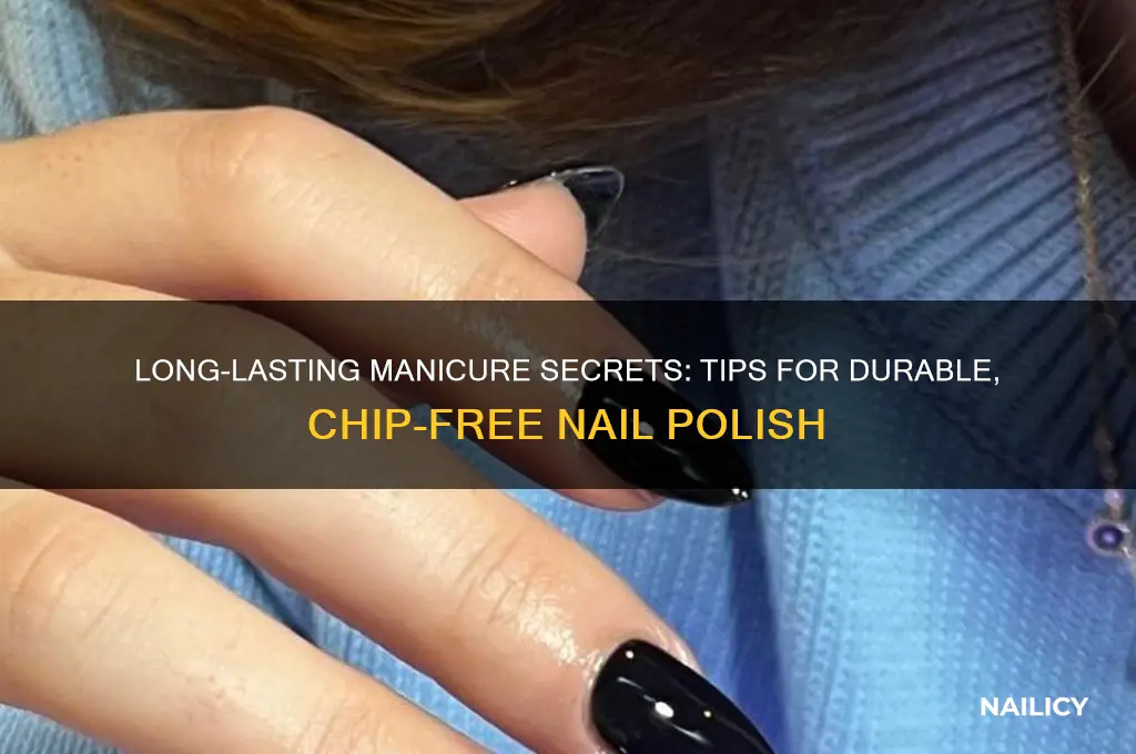 how to apply nail polish to last longer