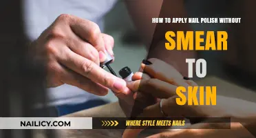 Perfect Polish Application: Tips to Avoid Smearing Nail Polish on Skin