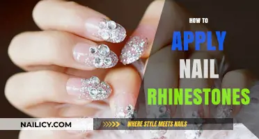 Easy Nail Rhinestone Application: Tips for Sparkling Manicures
