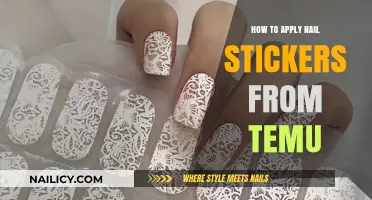 Easy Nail Art: Applying Temu Nail Stickers Like a Pro