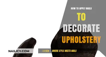 Creative Nail Art: Upholstery Decoration Techniques for Stunning Furniture Makeovers