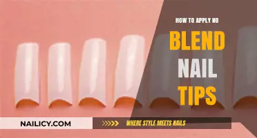 Mastering No Blend Nail Tips: Easy Application Guide for Flawless Results