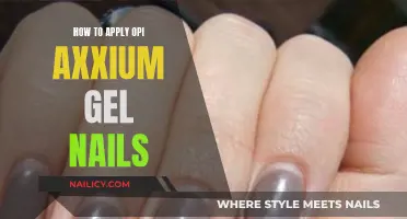 Applying OPI Axxium Gel Nails: A Step-by-Step Guide