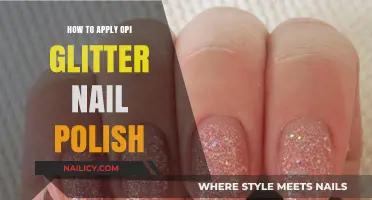 Mastering OPI Glitter Nail Polish: Tips for Flawless Application