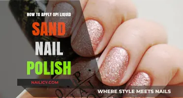 Mastering OPI Liquid Sand: A Step-by-Step Nail Polish Application Guide