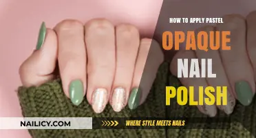 Mastering Pastel Opaque Nails: Tips for Flawless Application and Longevity