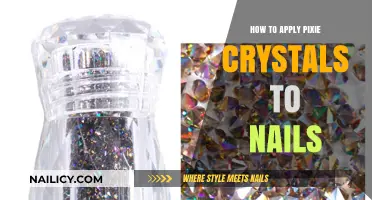 Sparkle Up: Easy Guide to Applying Pixie Crystals on Nails