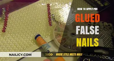 Mastering Pre-Glued False Nails: A Step-by-Step Application Guide