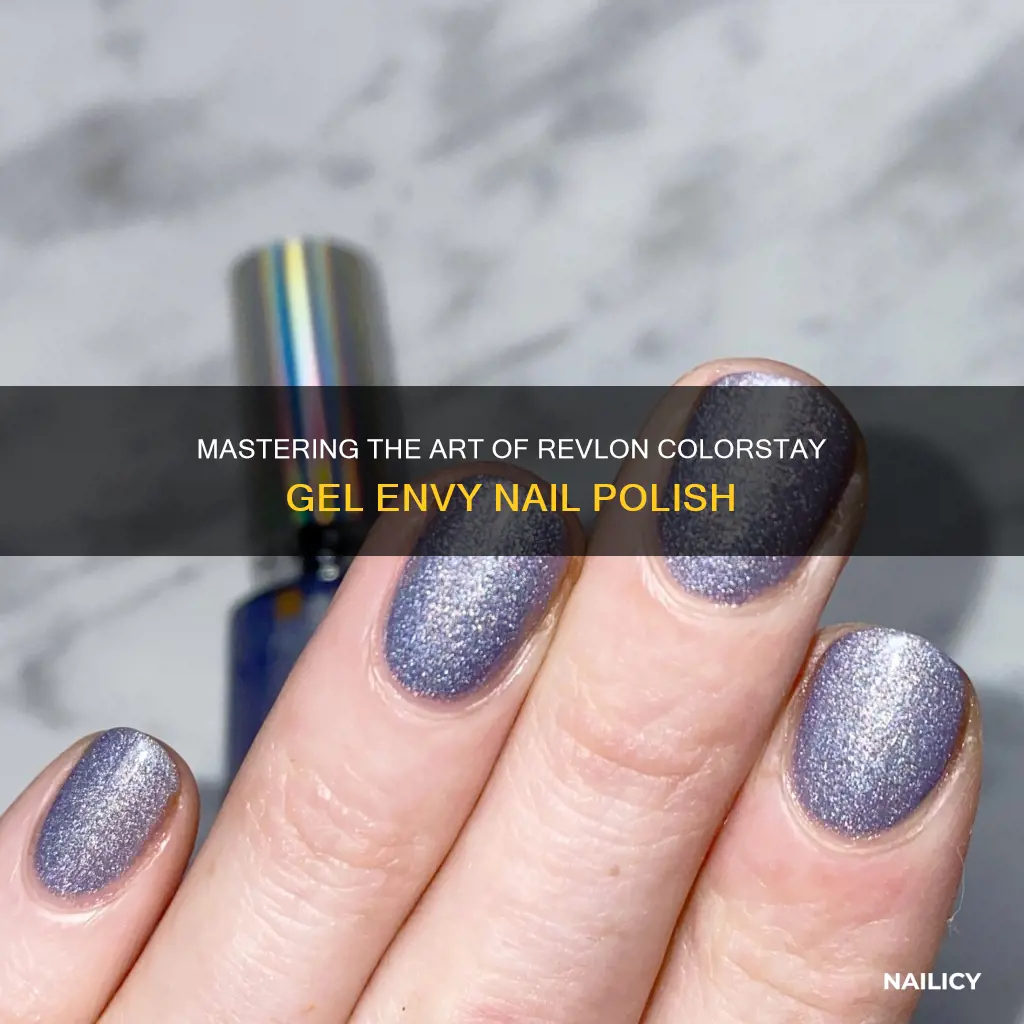 how to apply revlon colorstay gel envy nail polish