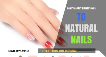 Sparkle Up: Easy Rhinestone Application for Natural Nails