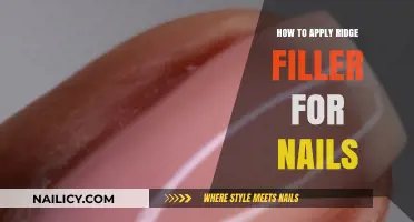 Mastering Smooth Nails: A Step-by-Step Guide to Applying Ridge Filler