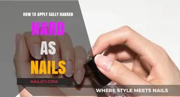 Mastering Strong Nails: A Guide to Applying Sally Hansen Hard as Nails