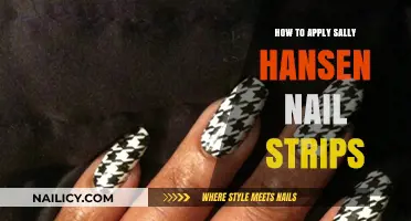 Effortless Nail Art: Mastering Sally Hansen Nail Strips Application