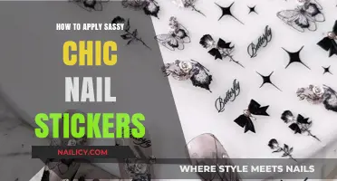 Effortless Sassy Chic Nail Stickers Application Guide for Stunning Manicures