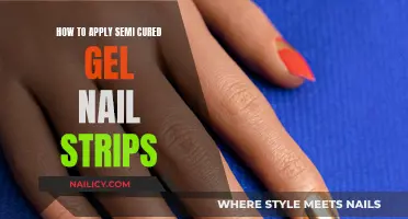 Applying Semi-Cured Gel Nail Strips: A Step-by-Step Guide