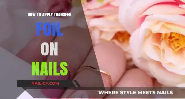 Easy Steps to Apply Transfer Foil for Stunning Nail Art
