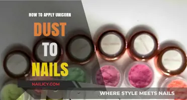 Sparkle Like Magic: Applying Unicorn Dust to Nails Effortlessly