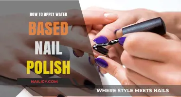 Mastering Water-Based Nail Polish: A Step-by-Step Application Guide