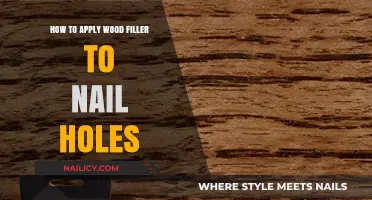 Mastering Wood Filler: Seamlessly Repairing Nail Holes in Wood Surfaces