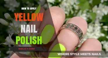 Mastering Yellow Nail Polish: Tips for Flawless Application and Bold Style