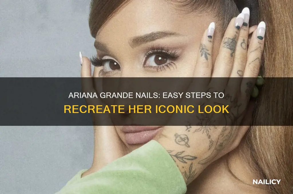 how to ariana grande nails