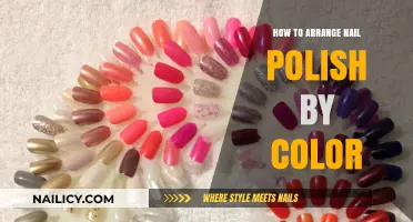 Organize Your Nail Polish Collection: A Colorful Arrangement Guide