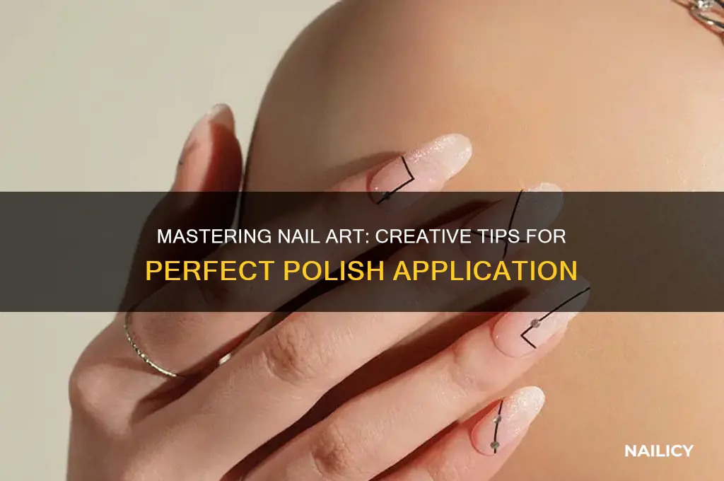 how to art nail polish