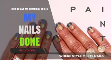 Sweet Gestures: How to Ask Your Boyfriend for a Nail Pampering Session