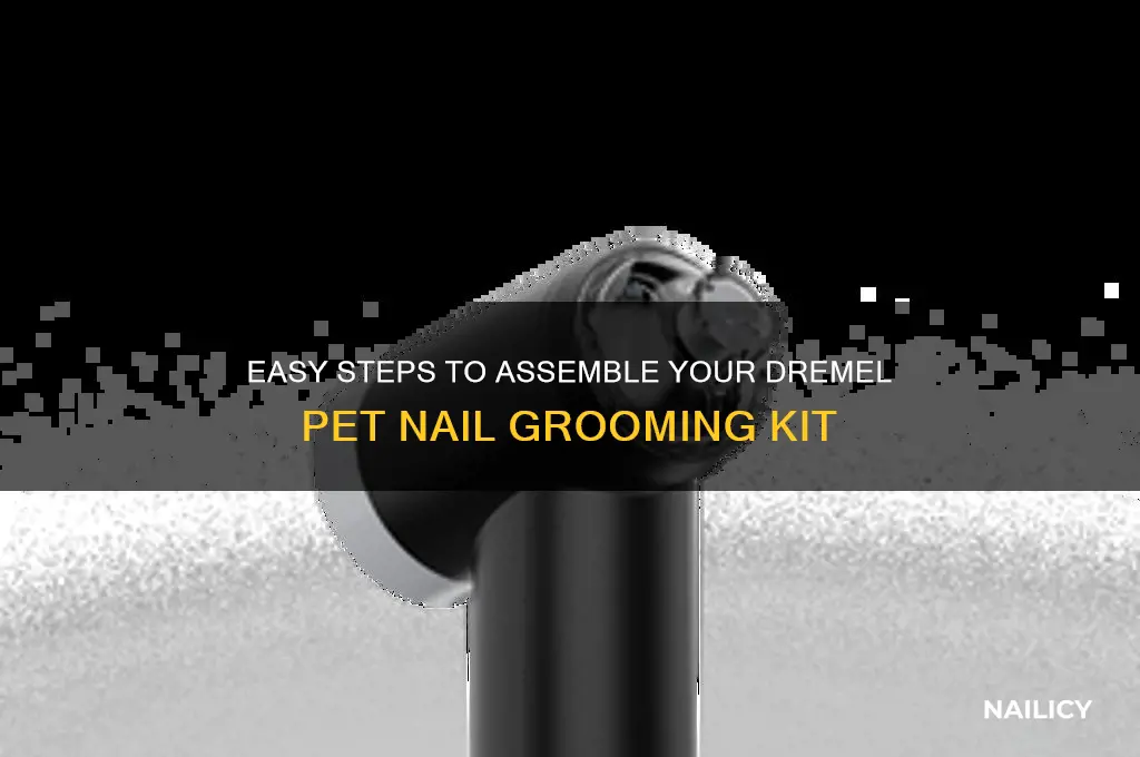 how to assemble dremel pet nail grooming kit