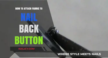 Attaching Fabric to Nail Back Buttons: A Step-by-Step DIY Guide