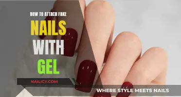 Attaching Fake Nails: Gel Application Techniques