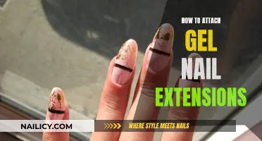 Gel Nail Extensions: Attaching the Perfect Set