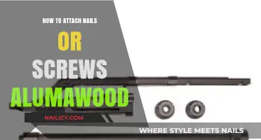 Attaching Nails or Screws to Alumawood: A Step-by-Step Guide