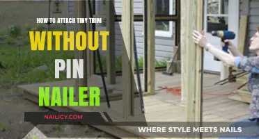 Attaching Tiny Trim: Pin Nailer Alternatives