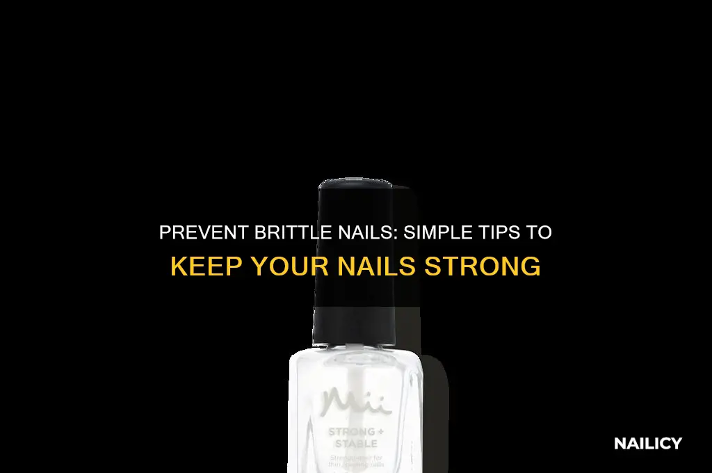 how to avoid breaking nails