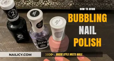 Prevent Bubbling Nail Polish: Tips for a Smooth, Flawless Manicure