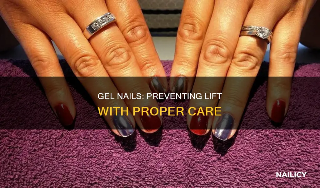 how to avoid gel nail lifting