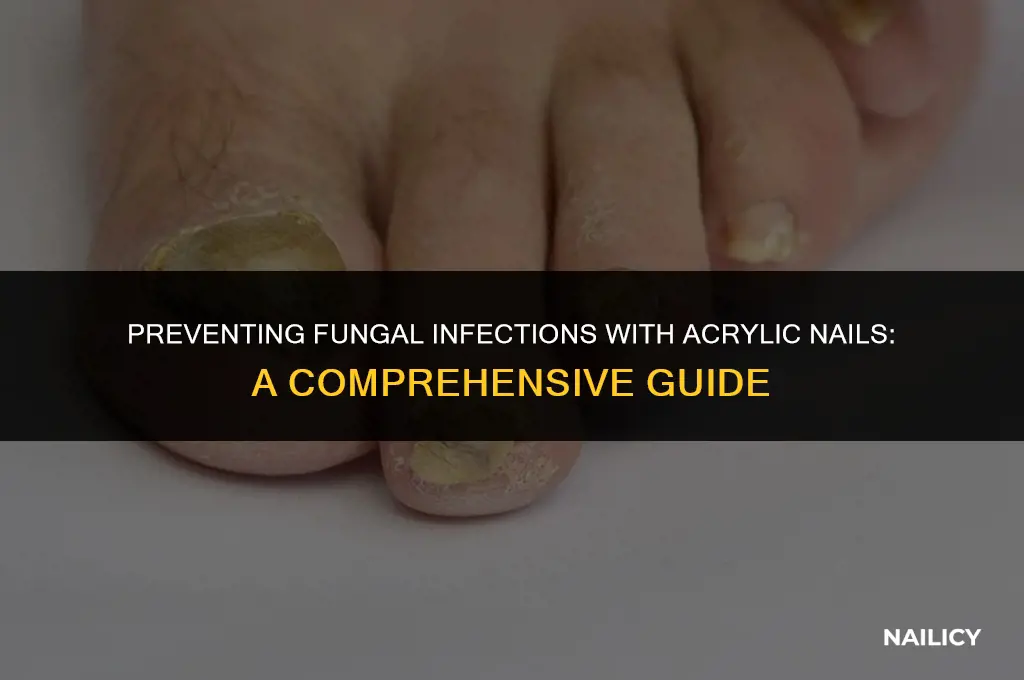how to avoid getting fungus with acrylic nails