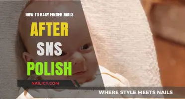 Caring for Baby Fingernails Post-SNS Polish: Gentle Tips and Tricks