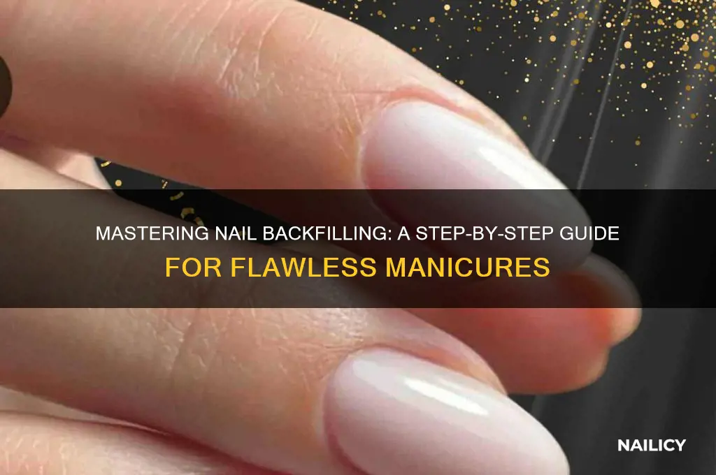 how to backfill your nails