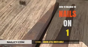 Master the Art of Balancing Ten Nails on One: A Step-by-Step Guide
