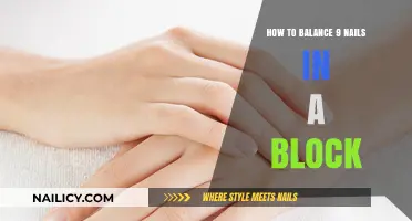 Mastering the Art of Balancing Nine Nails on a Block
