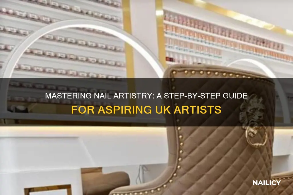 how to be a nail artist in england