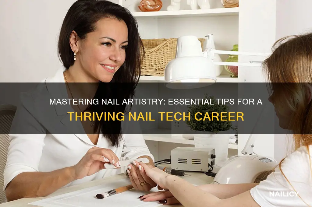 how to be a successful nail tech