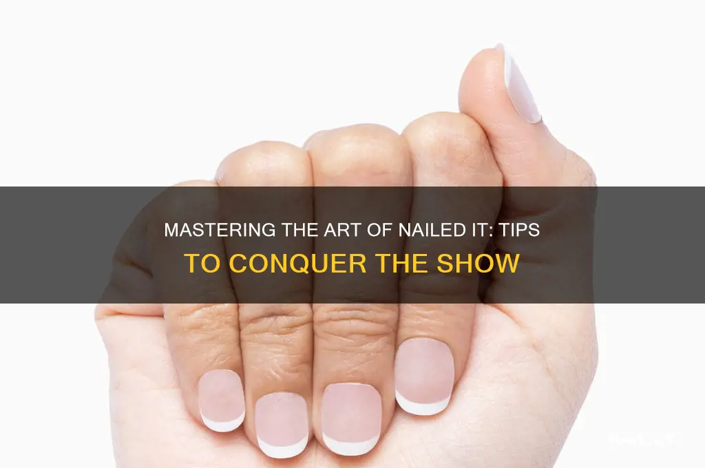 how to be in nailed it show