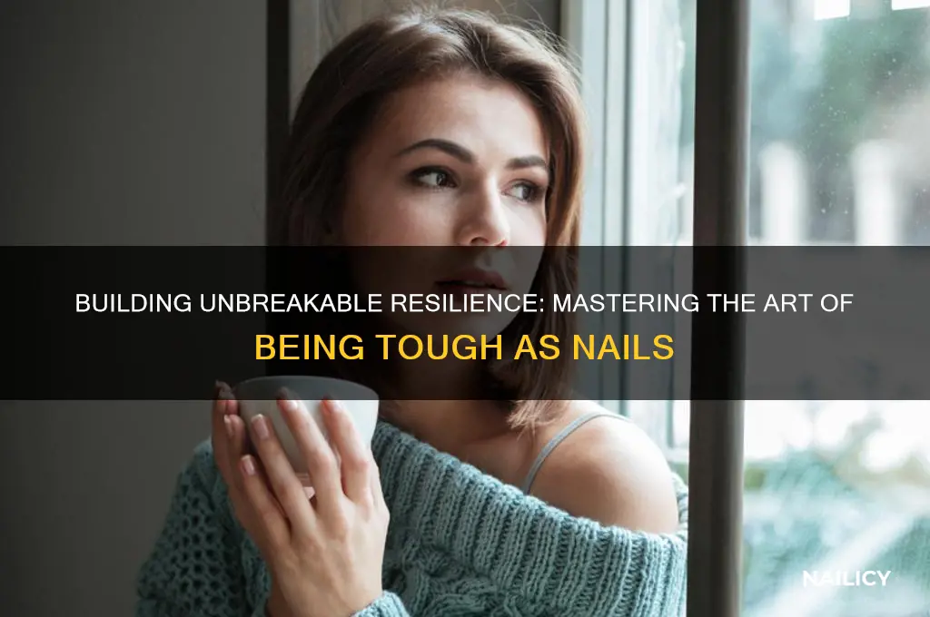 how to be on tough as nails